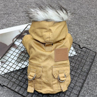 HKM-3374525 Double-Layer Fleece Casual Pet Clothing for Cozy Comfort