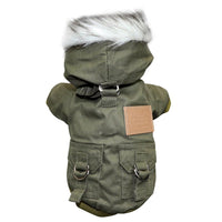 HKM-3374525 Double-Layer Fleece Casual Pet Clothing for Cozy Comfort