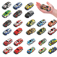 HKM-337491 Diecast 1:64 Scale Pull Back Race Car Model - Alloy & Plastic Toy Vehicle Collection