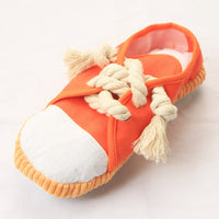HKM-3375165 Creative Pet Vocal Cloth Slippers Toy for Interactive Play