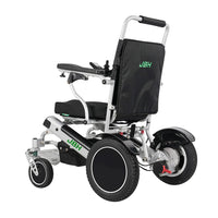 HKM-337555 Lightweight Foldable Electric Wheelchair with Portable Design and 120kg Capacity