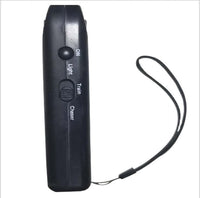 HKM-3375805 Ultrasonic Dog Repellent and Trainer Device with Flashlight Function