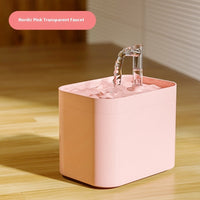 HKM-3376189 Automatic Cat Water Fountain with Multi-Color Options and USB Power Supply