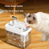 HKM-3376189 Automatic Cat Water Fountain with Multi-Color Options and USB Power Supply