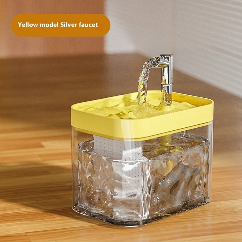 HKM-3376189 Automatic Cat Water Fountain with Multi-Color Options and USB Power Supply