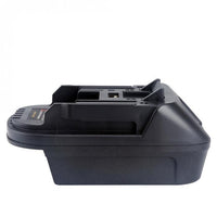 HKM-337747 Battery Adapter for Milwaukee DM18M to Makita H99F Compatibility