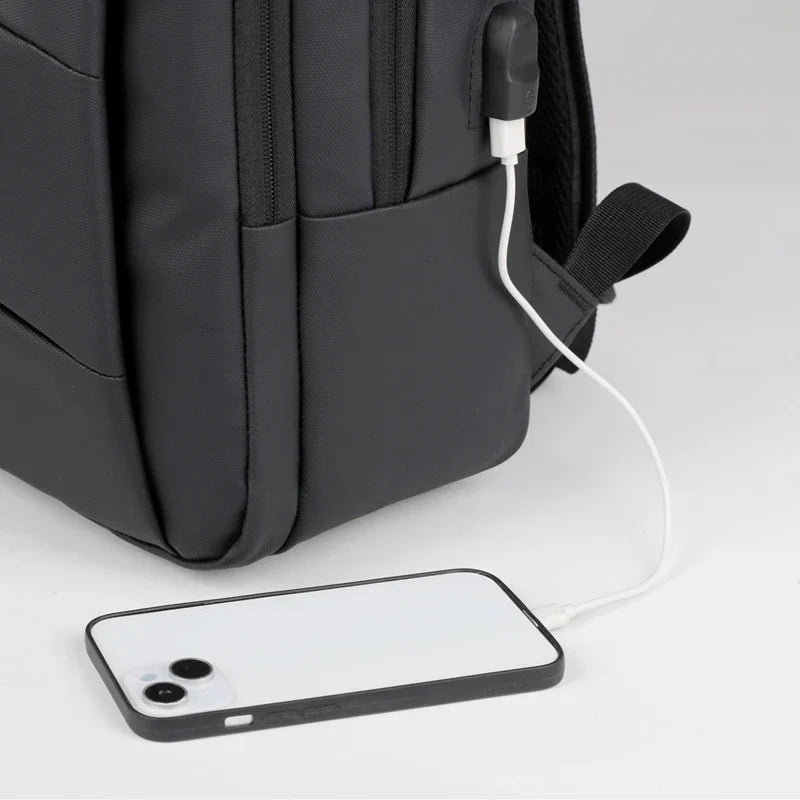 HKM-337747 Multifunctional Waterproof Laptop Backpack for School and Outdoor Use