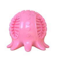 HKM-3378749 Interactive Octopus Dog Chew Toy for Teeth Cleaning and Breath Freshening