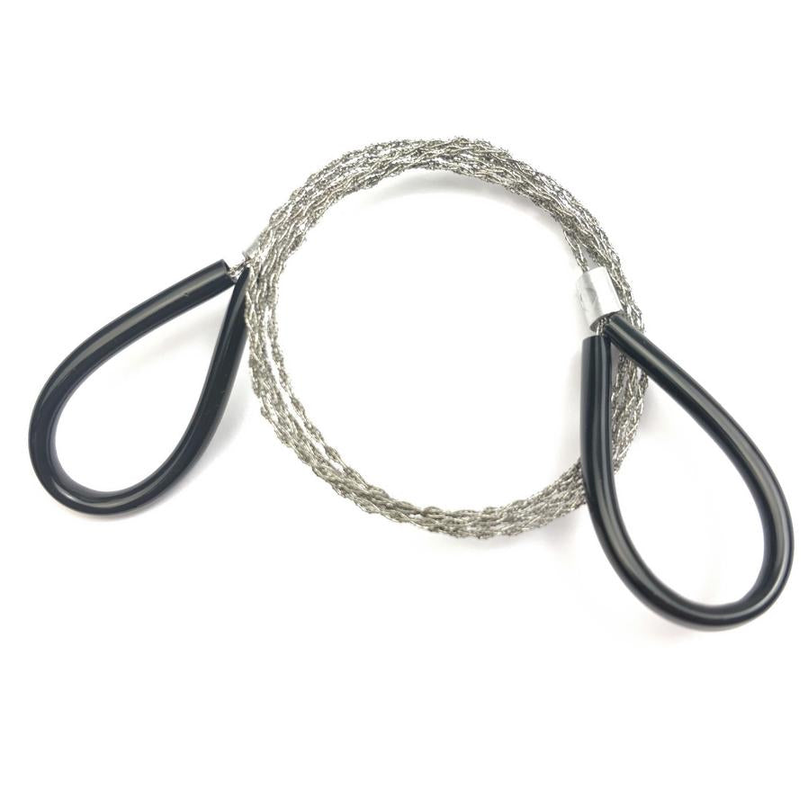 HKM-337875 Stainless Steel Wire Saw Holster with Pull Ring for Comfortable Use