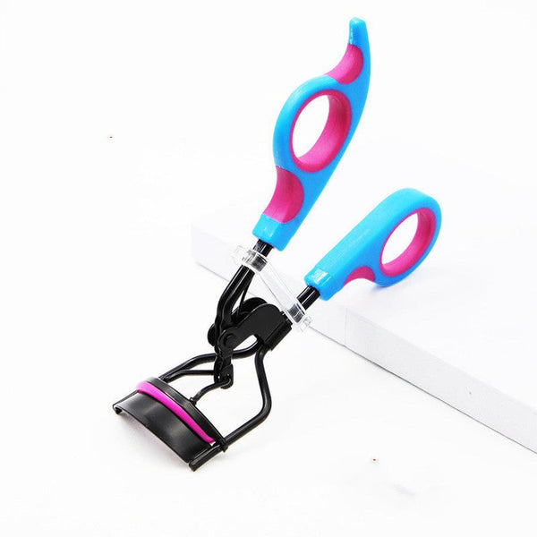 HKM-338067 Double Color Curling Eyelash Curler - Portable Design with Colorful Handles