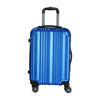 HKM-338067 Travel Trolley Luggage Set with ABS + PC Construction - 22-inch Carry-On Suitcase
