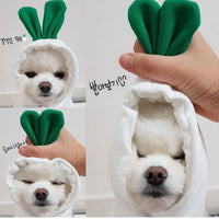 HKM-3381181 Cute Fruit-Themed Hoodies for Small Dogs - Winter Fleece Pet Clothing for Puppies and Kittens