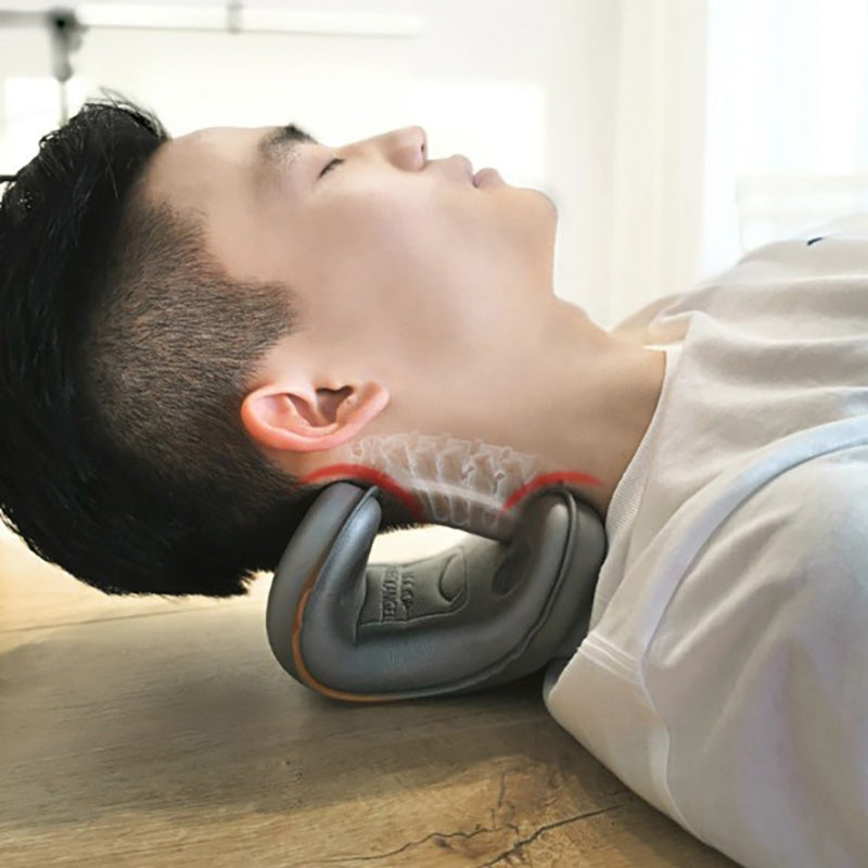 HKM-338131 Neck Stretcher and Massager for Cervical Spine Pain Relief with Ergonomic Design