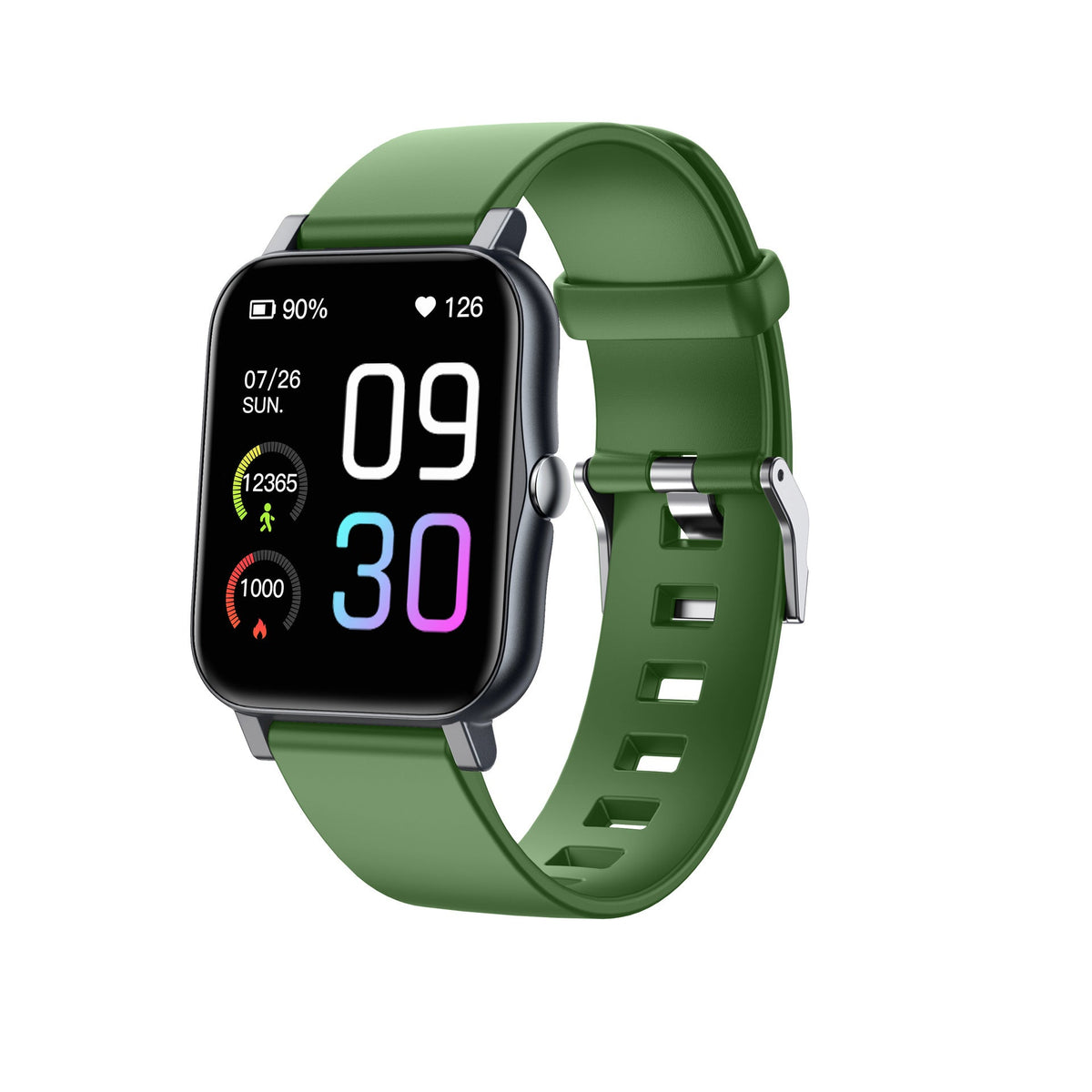 HKM-338195 Smart Watch with Waterproof Design, Heart Rate Monitor, Sleep Tracking, and Sports Features