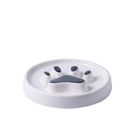 HKM-3382077 Ceramic Slow Food Bowl for Dogs and Cats - Available in Pink, Yellow, and Black