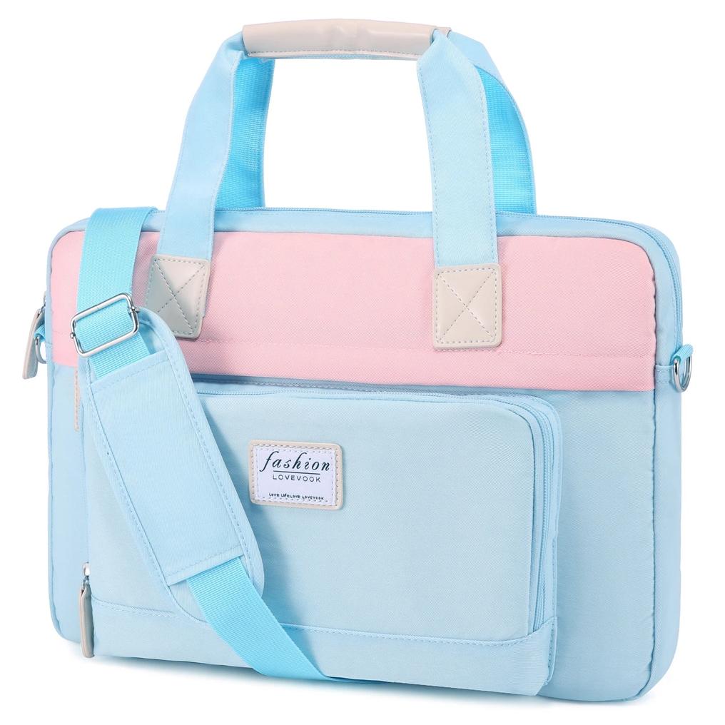 HKM-338387 Lightweight Laptop Briefcase for Women - Stylish Carry-On Bag for Work, College, and Travel