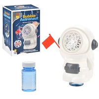HKM-338515 Astronaut Bubble Machine with 10 Holes for Kids - Summer Outdoor Fun
