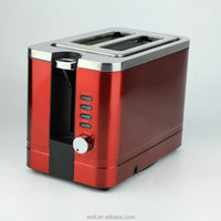 HKM-338579 Stainless Steel 750W 2-Slice Toaster with Adjustable Browning Control