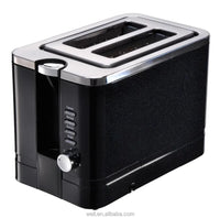 HKM-338579 Stainless Steel 750W 2-Slice Toaster with Adjustable Browning Control