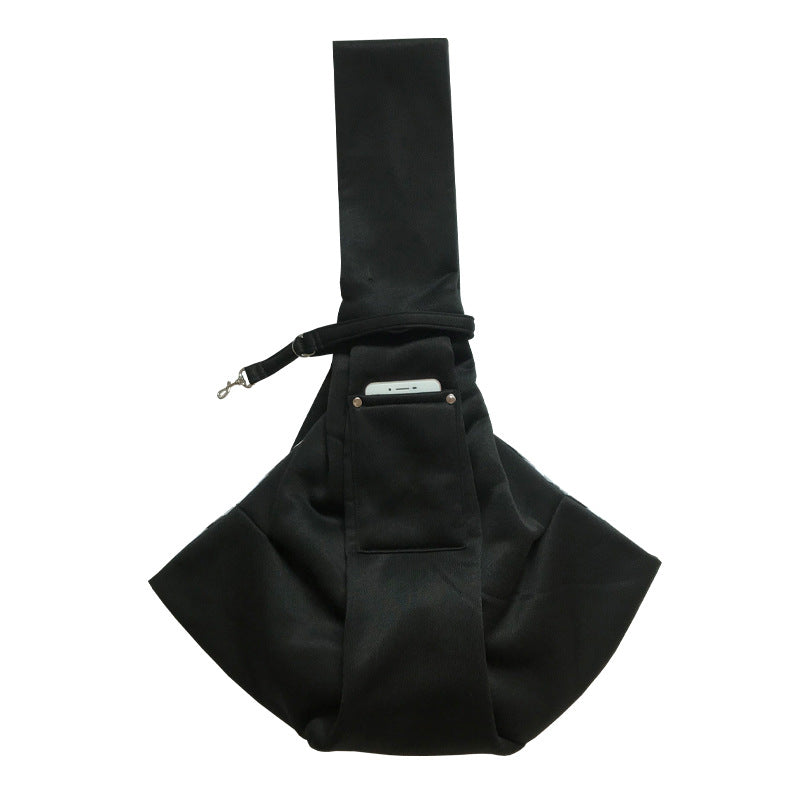 HKM-3388093 Polyester Pet Crossbody Bag with Pockets for Easy Carrying, Holds Up to 15 Jin
