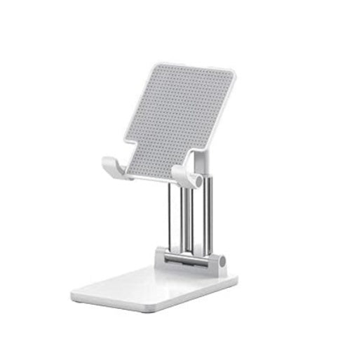 HKM-339091 Adjustable Ergonomic Phone and Tablet Stand with Stabilizing Metal Base