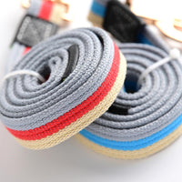 HKM-3391421 Pet Leash - Durable Polyester Dog Walking Rope in Red and Blue