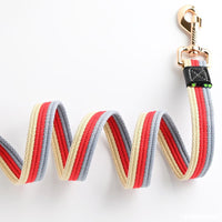 HKM-3391421 Pet Leash - Durable Polyester Dog Walking Rope in Red and Blue