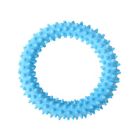 HKM-3392445 Floating Donut Rubber Molar Toy - Bite-Resistant TPR Plastic, 10cm Size
