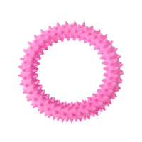 HKM-3392445 Floating Donut Rubber Molar Toy - Bite-Resistant TPR Plastic, 10cm Size