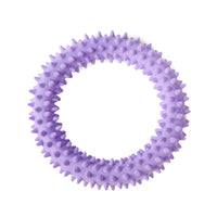 HKM-3392445 Floating Donut Rubber Molar Toy - Bite-Resistant TPR Plastic, 10cm Size