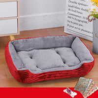 HKM-3393469 All-Season All-Purpose Pet Mat and Kennel with Blanket and Toy Options in Various Colors and Sizes