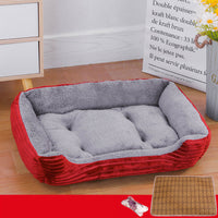 HKM-3393469 All-Season All-Purpose Pet Mat and Kennel with Blanket and Toy Options in Various Colors and Sizes
