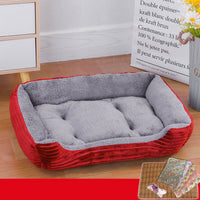 HKM-3393469 All-Season All-Purpose Pet Mat and Kennel with Blanket and Toy Options in Various Colors and Sizes