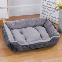 HKM-3393469 All-Season All-Purpose Pet Mat and Kennel with Blanket and Toy Options in Various Colors and Sizes
