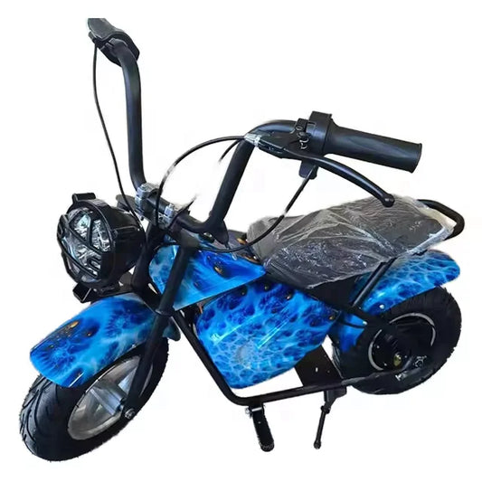 HKM-339411 350W 36V Mini Electric Motorcycle Scooter for Kids with Headlight, Off-Road Capability, Max Speed Under 40km/h