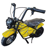 HKM-339411 350W 36V Mini Electric Motorcycle Scooter for Kids with Headlight, Off-Road Capability, Max Speed Under 40km/h