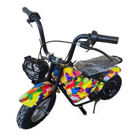 HKM-339411 350W 36V Mini Electric Motorcycle Scooter for Kids with Headlight, Off-Road Capability, Max Speed Under 40km/h