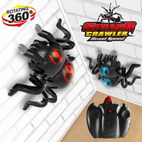 HKM-339411 Remote Control Wall Climbing Spider Toy for Interactive Kids Fun - 2.4G Stunt Radio Control Insect
