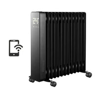 HKM-339603 1000W Portable Oil-Filled Radiator Heater with Remote Control and Adjustable Thermostat