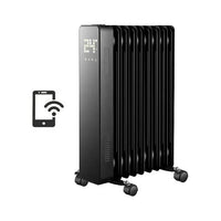 HKM-339603 1000W Portable Oil-Filled Radiator Heater with Remote Control and Adjustable Thermostat