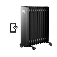 HKM-339603 1000W Portable Oil-Filled Radiator Heater with Remote Control and Adjustable Thermostat