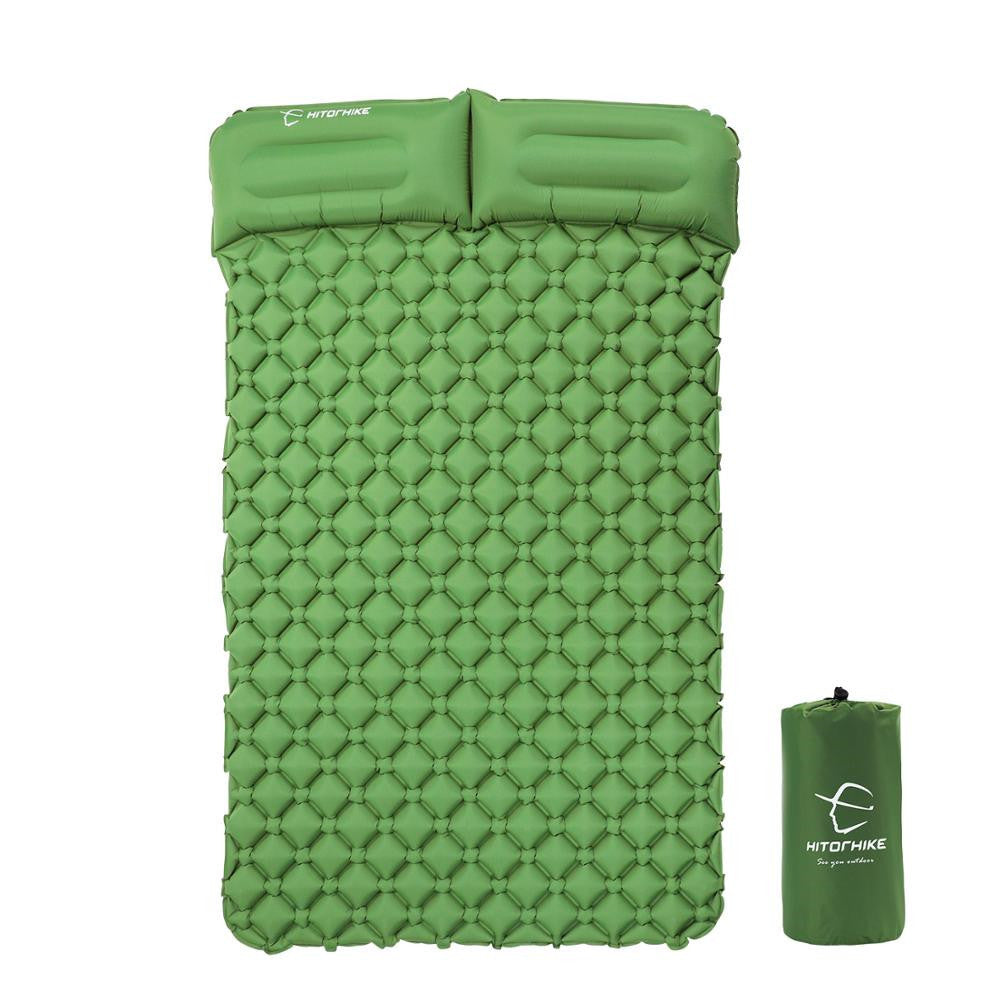 HKM-339667 Portable Double-Sided Waterproof Air Cushion Pad for Comfortable Camping
