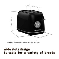 HKM-339731 Customisable Colour Toaster - Multifunctional Toasting Solution