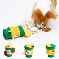 HKM-3398205 Soft Felt Sound Dog Toy for Fun and Playtime