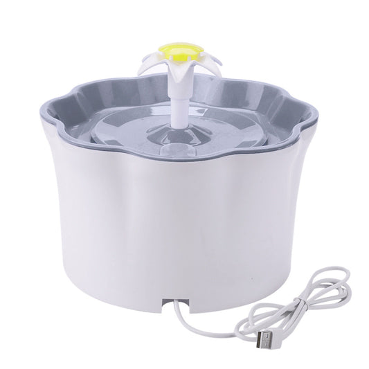 HKM-339859 Pet Water Fountain with 2.6L Capacity, PP Resin, Cotton Filter & Activated Carbon