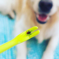 HKM-3398845 Dog Tick Removal Tool Set - 3-Piece Kit for Flea and Lice Elimination in Pets