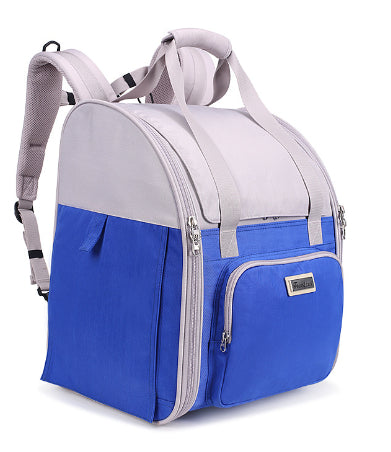 HKM-3399613 Breathable Waterproof Pet Carrier Backpack for Dogs and Cats, Dark Blue, Sapphire Blue, Purple, Dark Gray, Black