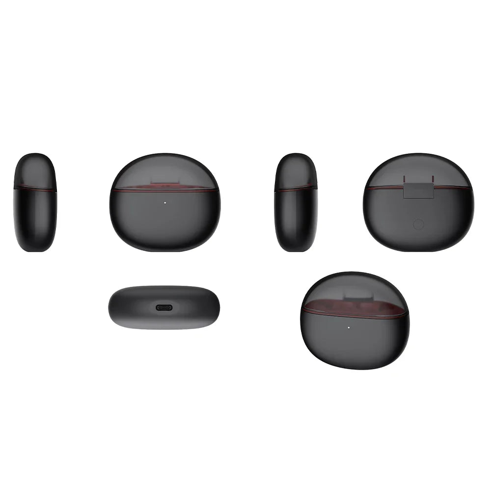 HKM-339987 Dual Mic Fast Charging Wireless Earbuds with 60ms Low Latency for Gaming