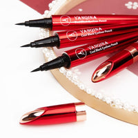 HKM-340051 Black Waterproof Liquid Eyeliner - Smudge-Proof and Long-Lasting Makeup Solution