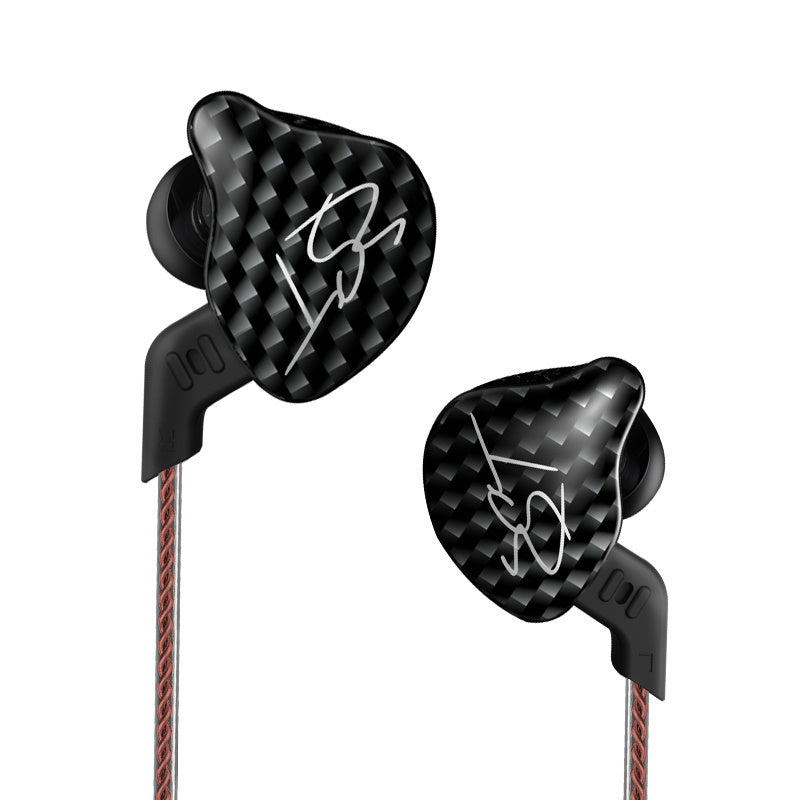 HKM-340051 In-Ear Subwoofer Headphones with 3.5mm L-Bend Plug and Medical Grade Silicone Sleeves